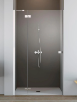 Душевая дверь в нишу левосторонняя Radaway Essenza New 100 см. профиль хром, стекло прозрачное