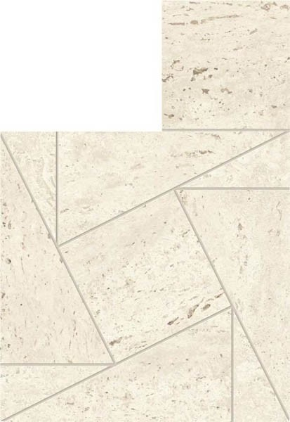 Мозаика Marvel Travertine White Mosaico Tessellation (AF9G) 22x26 от Atlas Concorde (Италия)