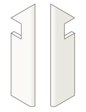 Спецэлемент Marvel X Calacatta Apuano Battiscopa Sag. Dx Lappato (AGGV) 7.2x30 от Atlas Concorde (Италия)