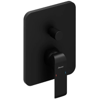 Смеситель для ванны Ravak Flat Black FL 065.20 X070179 черный матовый