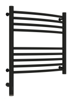 Полотенцесушитель электрический 500х500 Сунержа Богема + выгнутая 31-5802-5050 черный