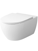 Унитаз подвесной с сиденьем микролифт AM.PM Awe C111700SC безободковый