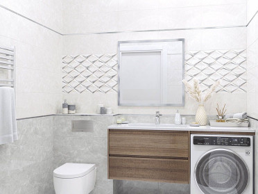 Декор Sens (DW9SES55) 25x50x9 от AltaCera (Россия)