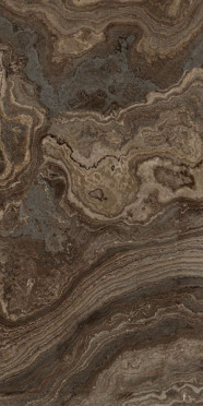 Керамогранит RHAPSODY BROWN WAVE RHAPS.LEV/RETT.(117425) 60x120 от Naxos Ceramica (Италия)