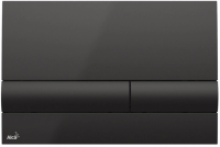 Кнопка смыва AlcaPlast Basic M1718 черная