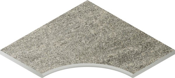 Фронтальная ступень NORDICA X2 SILVER BOR. ANG.ROUND 30(620090001059) 60x60 от Italon (Россия)