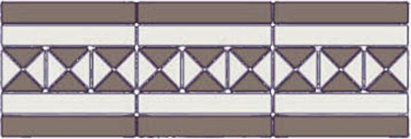 Бордюр Берта (01/05) 14.6x44.2 от Топ Рус (Россия)