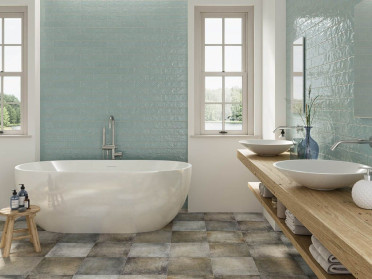 Настенная плитка MUSIC AZUL DECOR 7.5x30 от El Barco (Испания)