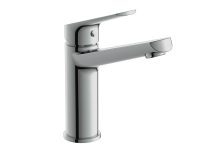 Смеситель для раковины Cersanit Flavis латунь хром средний (63037)