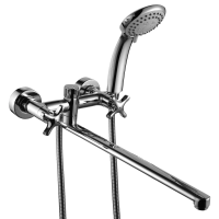 Смеситель для ванны Rossinka RS39-84 универсальный