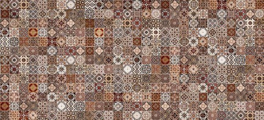 Настенная плитка Hammam рельеф коричневый (HAG111D) 20x44 от Cersanit (Россия)