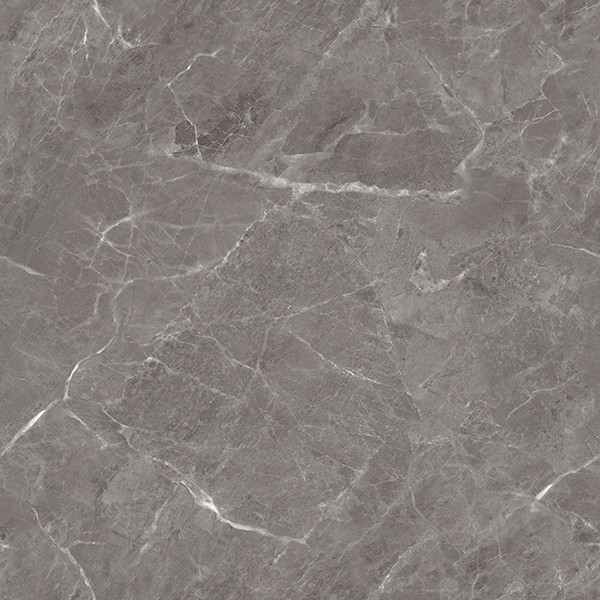 Керамогранит Mramor Chic Grey Темно-серый Полированный 60 60x60 от Ceradim (Индия)