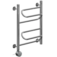 Полотенцесушитель электрический 600x500 Ника Curve ЛЗ 60/50 лев