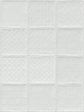Декор Etnia Bugis Blanco 20x20 от Vives Ceramica (Испания)