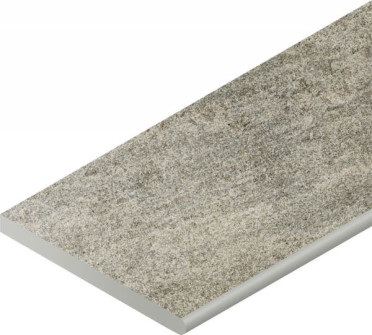 Угловая ступень NORDICA X2 SILVER BOR. ROUND DX правая (620090001064) 30x60 от Italon (Россия)