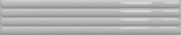Настенная плитка PLINTO OUT GREY GLOSS 10.7x54.2 от DNA Tiles (Испания)