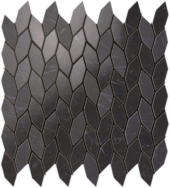 Мозаика настенная Marvel Stone Nero Marquina Twist (9STN) 30.5x30.5 от Atlas Concorde (Италия)