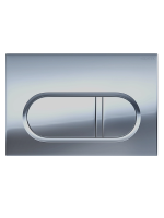 Кнопка смыва Aquatek KDI-0000044 хром матовый