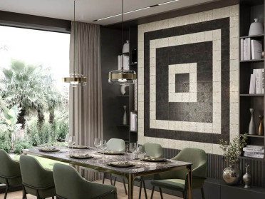 Декор Агдаль 1 белый матовый структура (KMD2SFB001BN) 15x15x0.9 от Kerama Marazzi (Россия)