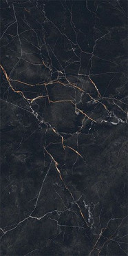 Керамогранит VESUVIO Nero High Glossy 60x120 от Infiniti (Индия)