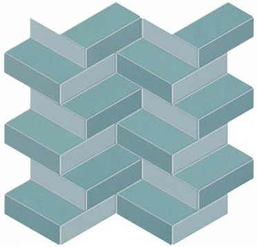 Мозаика Prism Dusk Wiggle (A4Z9) 30.6x32.4 от Atlas Concorde (Италия)