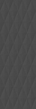 Настенная плитка Eclettica Anthracite Struttura Diamond 3D M1J7 40x120 от Marazzi Italy (Италия)