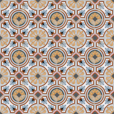 Декор Octogono Diglas Multicolor 20x20 от Vives Ceramica (Испания)