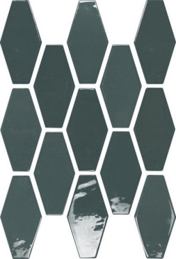 Настенная плитка HARLEQUIN DARK GREEN 10x20 от APE Ceramica (Испания)