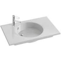 Раковина мебельная Jacob Delafon Odeon Rive Gauche 85 EXAW112-Z-00 белая