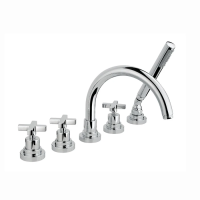 Смеситель на борт ванны Nicolazzi M.CROCE 2214CR27 с ручным душем