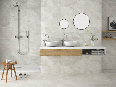 Настенная плитка Rockstone Beige Matt Rect 33.3x90 от STN Ceramica (Stylnul) (Испания)