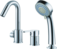 Смеситель одноручный на борт ванны RUSH Tenerife TE2835-333