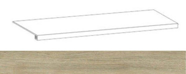 Фронтальная ступень S.WOOD GRADONE 120 WOOD SAN 33x120 от Sant Agostino (Италия)