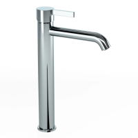 Смеситель для раковины Paini Brera 74CR205OLL без донного клапана, высокий, хром