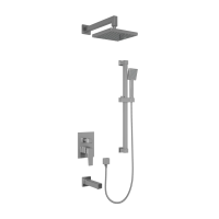 Душевая система Rush Thira TR3635-60 хром