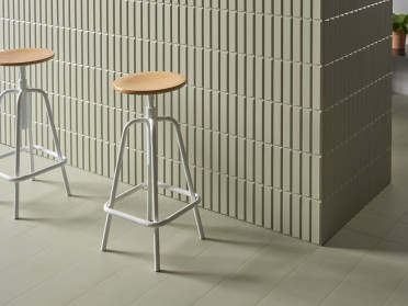 Настенная плитка BISCUIT Plain Bianco 4100612 5x20 от 41ZERO42 (Италия)