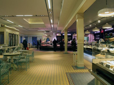 Вставка TR1/2D04-1Ch Caramel Half Dot Triangles 2.5x2.5 от TopCer (Португалия)