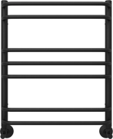 Полотенцесушитель водяной 500x600 Aquatek Пандора AQ RRС0760BL черный
