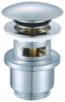 Смесители CEZARES CZR-SAT5-01 Донный клапан с системой ˮКлик-клакˮ с переливом, хром