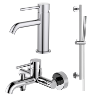 Комплект смесителей для ванны Aquatek Европа AQ1330CR хром