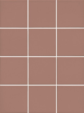 Керамогранит Агуста розовый матовый (1336) (12 частей 9.8x9.8x0.7) 30x40 от Kerama Marazzi (Россия)