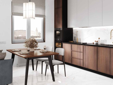 Керамогранит Calacatta Regal Grey белый Полированный 60x120 от Ceradim (Индия)