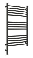 Полотенцесушитель электрический 800х500 Сунержа Богема + выгнутая 15-5802-8050 черный