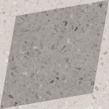 Керамогранит DROPS NATURAL RHOMBUS DECOR GREY (108805) 18.5x18.5 от WOW (Испания)
