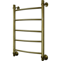 Полотенцесушитель водяной 600x600 Ника Arc ЛД 60/60 бронза