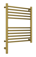 Полотенцесушитель электрический 600х500 Сунержа Богема + прямая 051-5804-6050 латунь