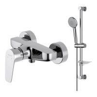 Комплект смесителей для душа Aquatek Бетта AQ1132CR хром