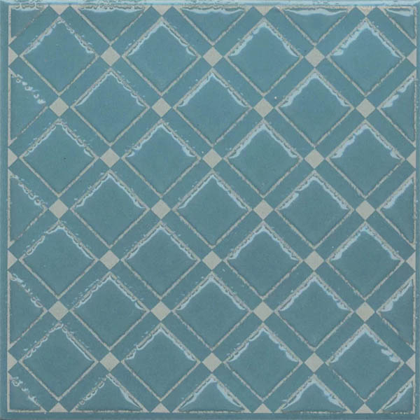 Декор Бахия 1 бирюзовый глянцевый (KMD3STA016GN) 9.8x9.8x0.7 от Kerama Marazzi (Россия)