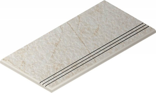 Угловая ступень CONTEMPORA X2 PURE GRADINO ROUND GRIP SX левая (620040000045) 30x60 от Italon (Россия)