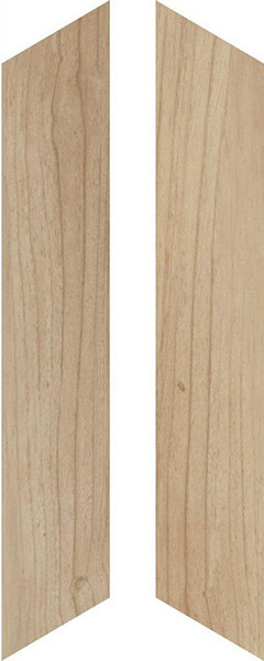 Керамогранит WOODIE BEIGE CHEVRON (J86590) 7.5x40.7 от Rondine Group RHS (Италия)